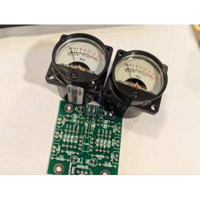 PCB ANALOG (NEEDLE) VU-METERS DRIVE DUAL