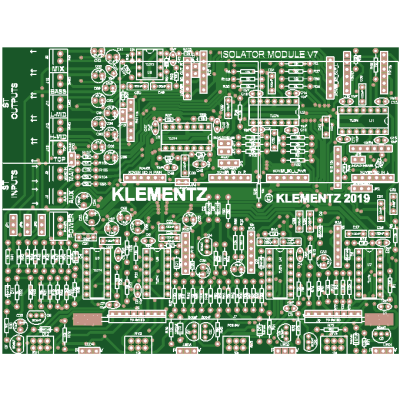 PCB STEREO 4-WAY CROSSOVER